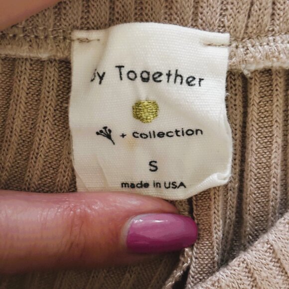 By Together Ribbed Knit Set, S - Picture 3 of 4